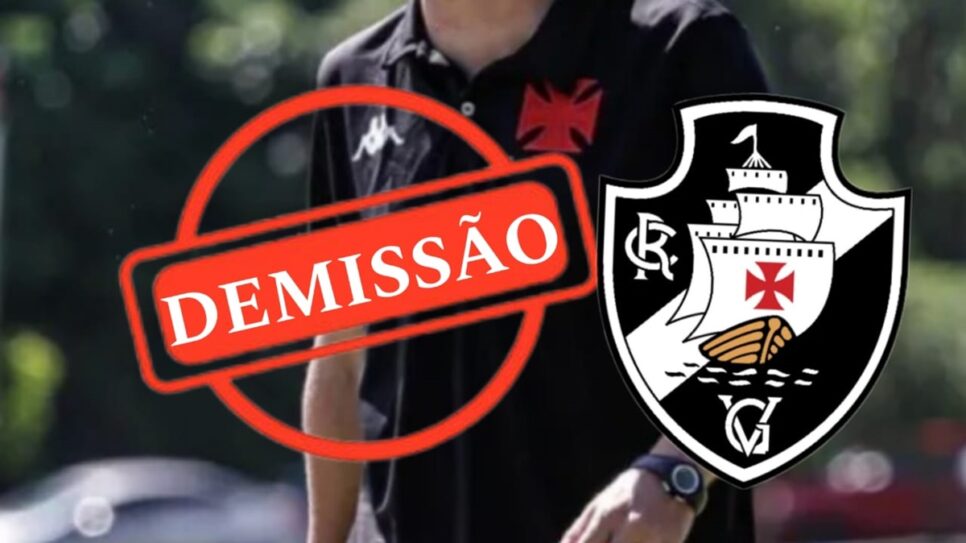 Técnico premiado do Vasco é demitido após poucos dias de temporada (Fotos: Reprodução/ Vasco da Gama/ Divulgação/ Montagem)