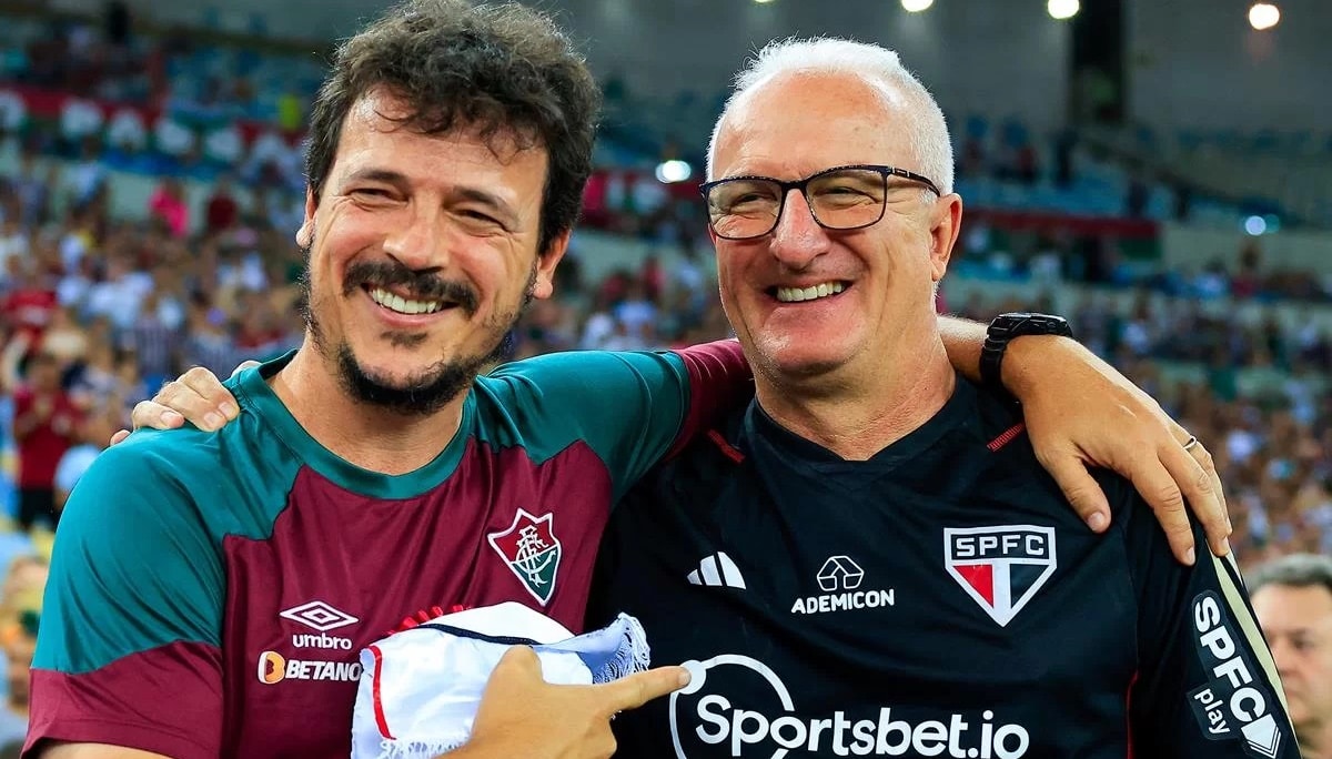 Diniz foi técnico interino da Seleção Brasileira, em 2023, e Dorival Jr é o novo treinador escolhido pela CBF (Foto: Reprodução/ Buda Mendes/ GettyImages)