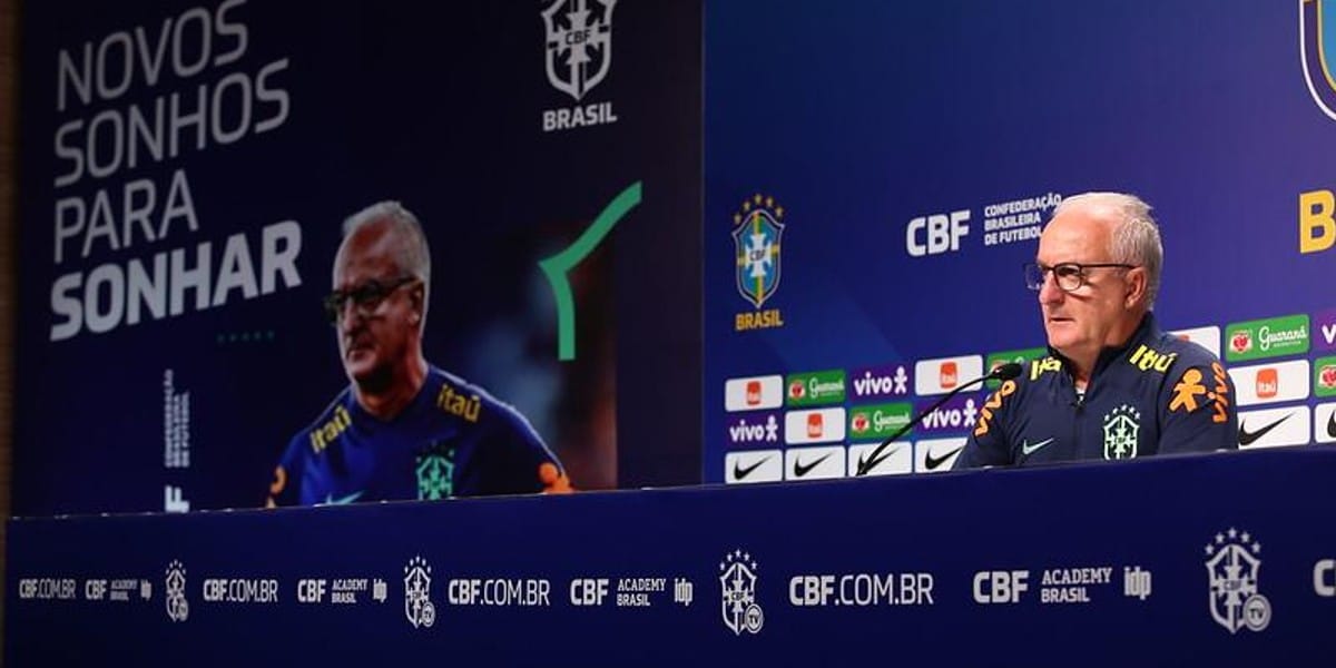 Dorival Júnior está treinando a Seleção (Foto: Reprodução/CBF)