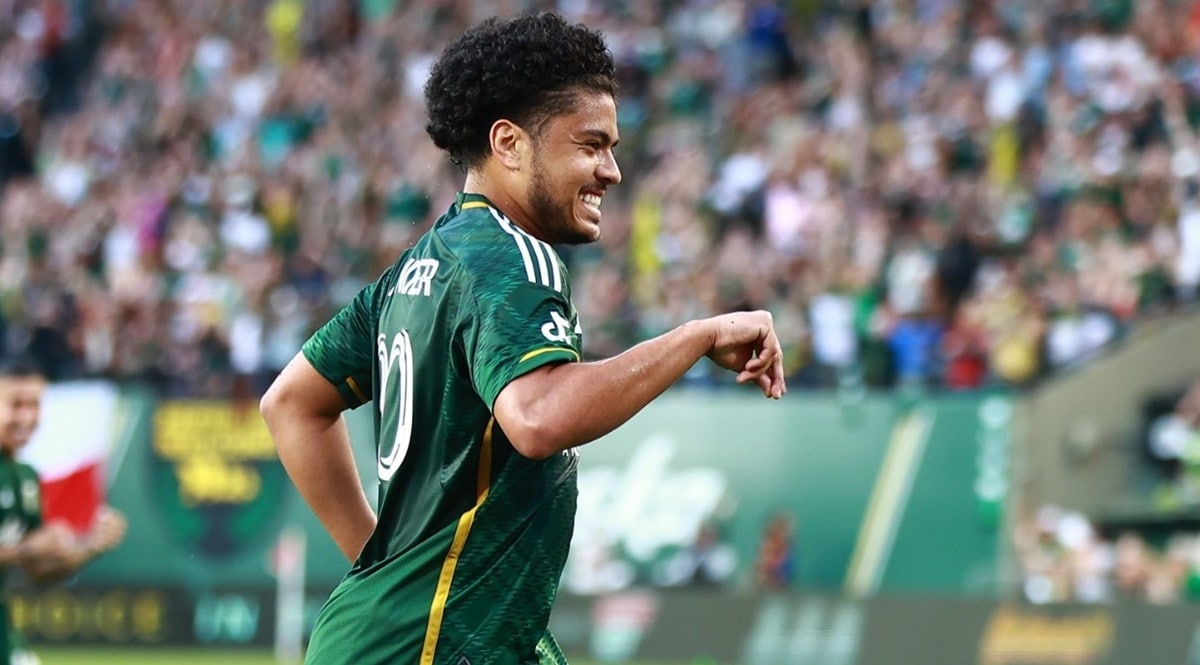 Evander, que joga no Portland Timbers, da MLS, é visto como substituto de E.Ribeiro no Flamengo (Foto: Reprodução/ Divulgação/ GettyImages)