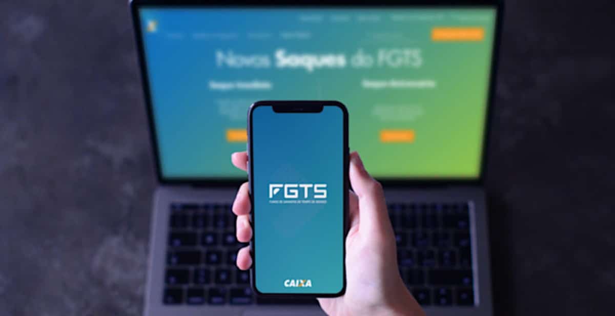 App FGTS e site oferecem verificação do saldo na conta (Foto: Reprodução/ Internet)