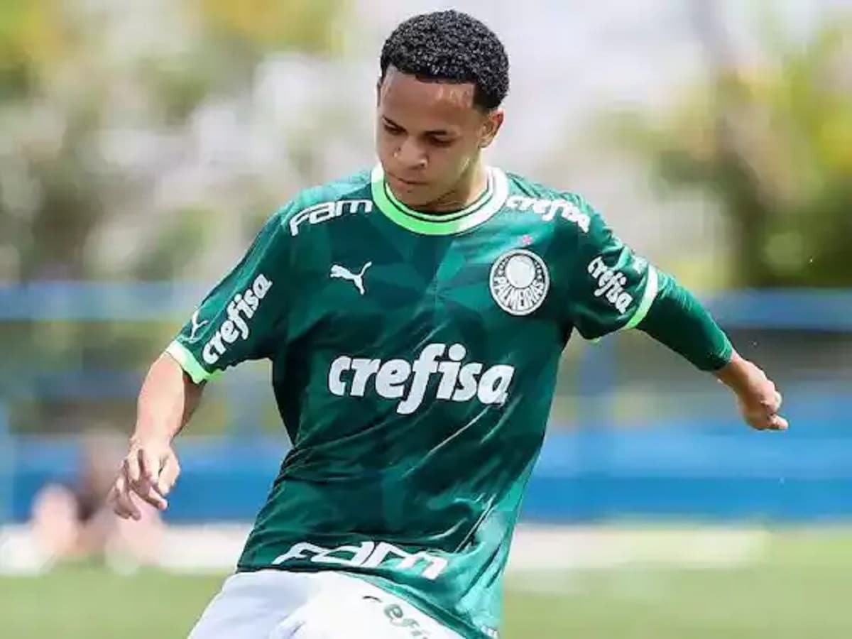 Wesley do Palmeiras (Foto: Reprodução) Copinha