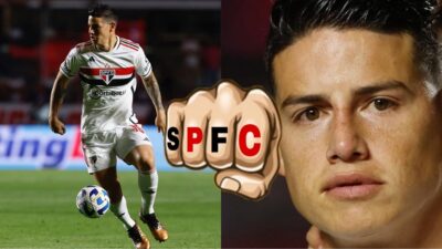 Imagem do post James Rodríguez rescinde seu contrato com o São Paulo? Dirigente manda a real: “Ele pode não querer”