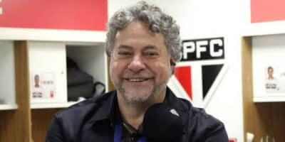 Julio Casares assume 2º mandato na presidência do São Paulo (Foto: Rubens Chiri/Saopaulofc.net)