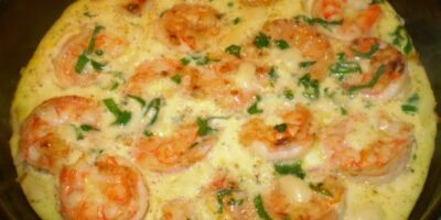 Omelete de camarão (Foto: Reprodução)