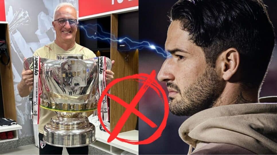 Pato vs Dorival Jr? Possível rixa vem à tona (Fotos: Reprodução/ SPFC/ Instagram/ Montagem)