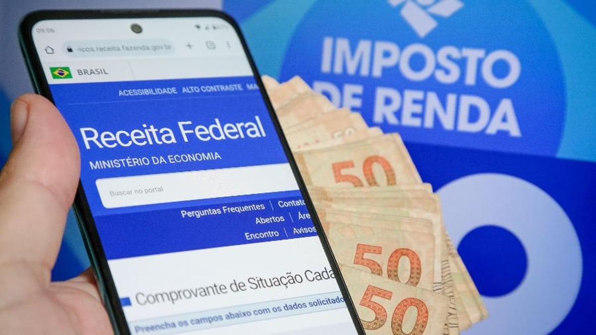 Restituição do Imposto de Renda 2023 pode ser feito no app da Receita Federal (Foto: Reprodução/ FreePik)