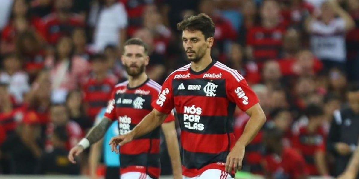 Rodrigo Caio em campo pelo Flamengo (Foto: Reprodução/Instagram)