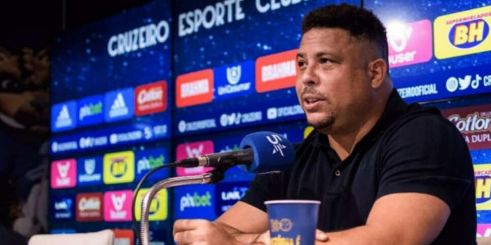Ronaldo sofre reprovação da torcida do Cruzeiro após possível contratação de jogador de futebol ser exposta (Foto: Gustavo Aleixo/Cruzeiro)