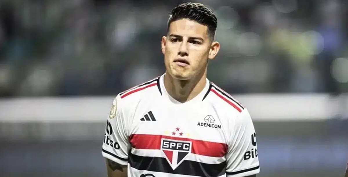 James Rodríguez deve deixar o Tricolor em breve (Foto: Reprodução/ Divulgação/ SPFC)