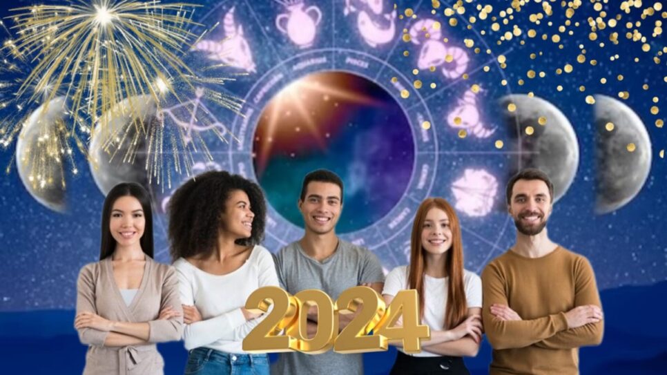 Conheça 5 signos que vão prosperar e crescer em 2024, segundo previsões (Fotos: Reprodução/ FreePik/ Montagem Gustavo)