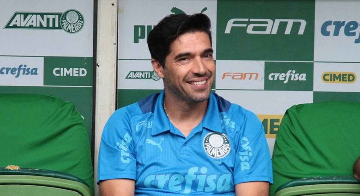 O técnico de futebol do Verdão é considerado o melhor treinador do país, segundo um apresentador (Foto: Reprodução/ TV Palmeiras)