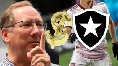 Imagem do post REFORÇO CONFIRMADO HOJE (15): Botafogo faz a segunda CONTRATAÇÃO mais CARA da história na gestão de Textor