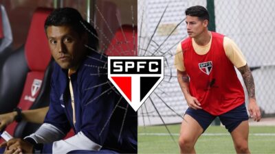 Imagem do post Thiago Carpini JUSTIFICOU: James Rodriguez está à beira de rescindir com São Paulo com oferta a NOVO CLUBE