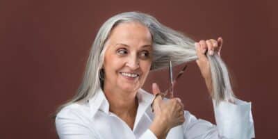 4 cortes de cabelo feminino para esconder os fios grisalhos e rejuvenescer (Imagem Reprodução Canva)