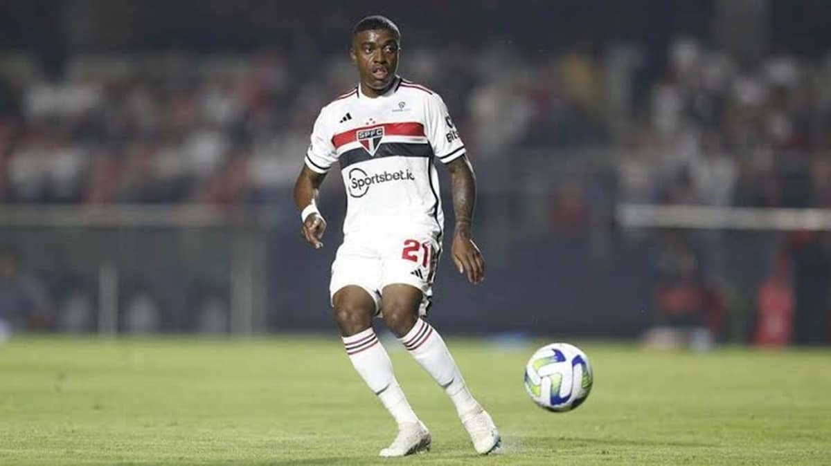 Jhegson Méndez é emprestado pelo São Paulo com aval de Thiago Carpini (Foto: Reprodução/ Rubens Chiri/ SPFC)