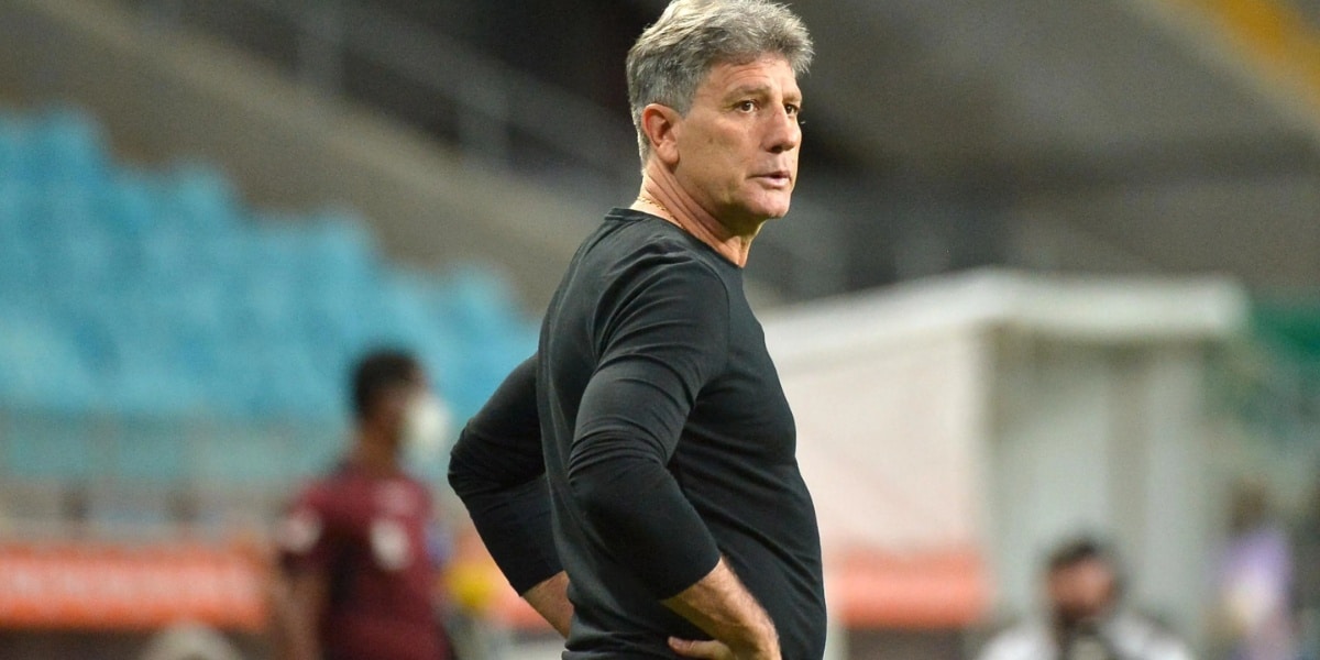 Renato Gaúcho, técnico do Grêmio (Foto Reprodução Getty Images)