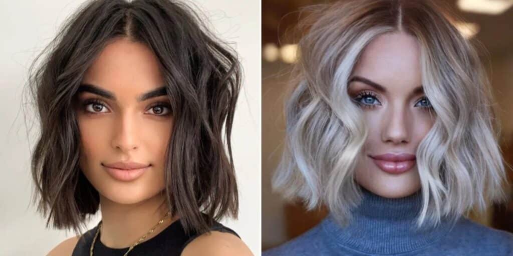 Modelo de Blunt cut, tendência para o verão 2024 (Imagem Reprodução therighthairstyles.com)