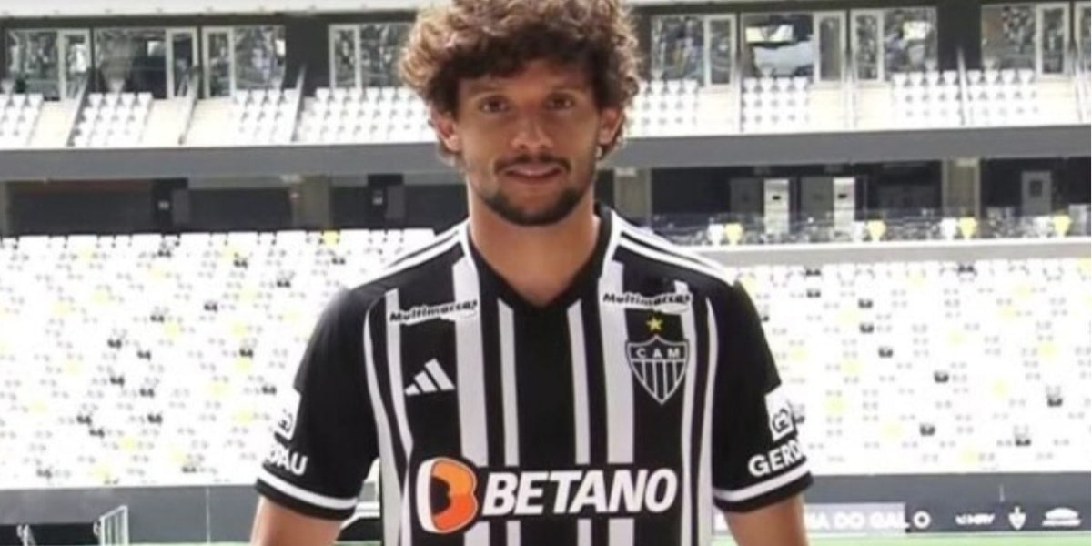 Gustavo Scarpa, jogador do Atlético MG (Foto: Reprodução/TV Galo)