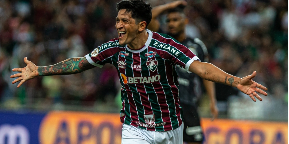 German Cano, em jogo defendendo a camisa do Fluminense (Foto:  Marcelo Gonçalves/ Fluminense)