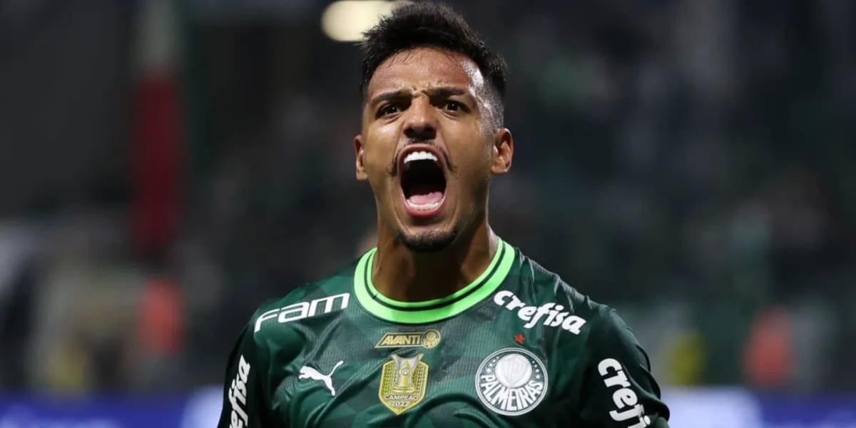 Gabriel Menino, jogador do Palmeiras (Foto Cesar Greco/Palmeiras)