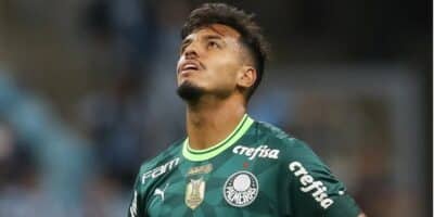 Gabriel Menino, jogador do Palmeiras (Foto Getty Images)