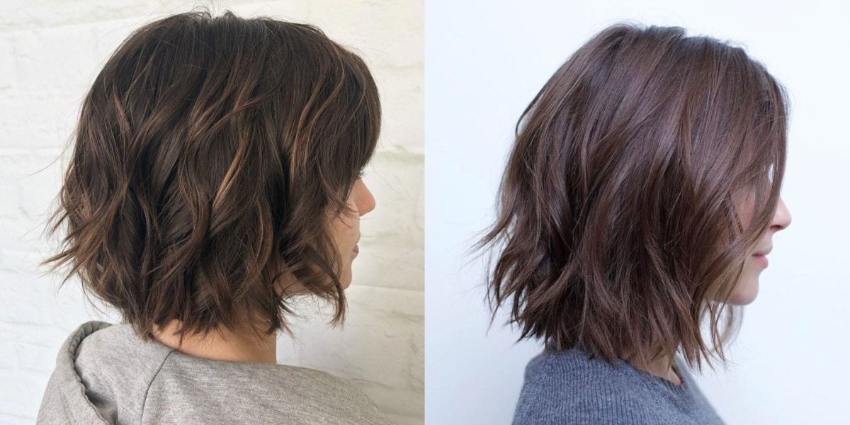 Corte de cabelo bob choppy curto, ideal para rejuvenescer alguns anos em segundos (Imagem Reprodução Pinterest)