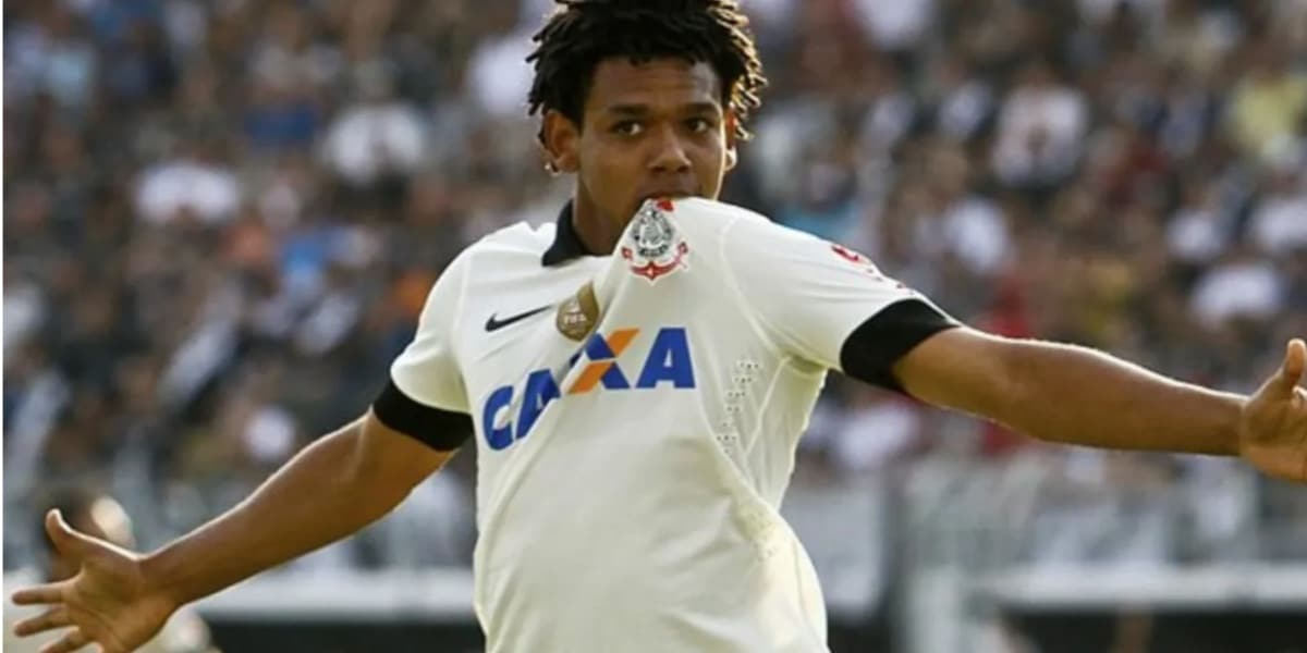 Romarinho, quando atuava pelo time do Corinthians (Foto Reprodução portal Meu Timão)