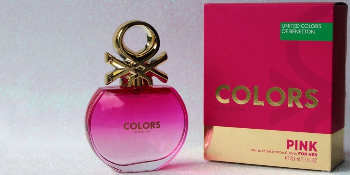 Colors Pink da Benetton, perfume que exala autoestima e feminilidade (Foto Reprodução Blog Jana Nogueira)