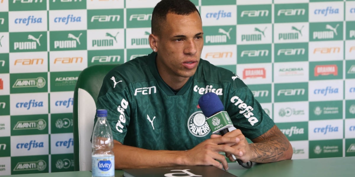 Abel Ferreira Breno Lopes, jogador do Palmeiras (Foto Reprodução Divulgação Palmeiras)