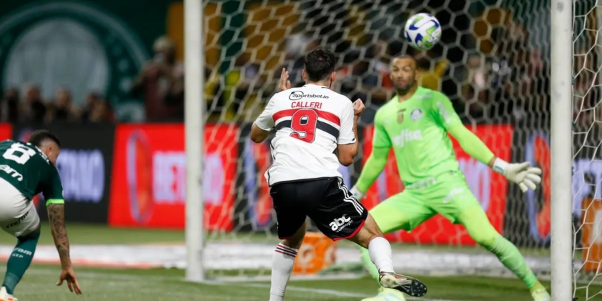 Jogo entre São Paulo e Palmeiras (Foto Reprodução Paulo Pinto / São Paulo FC)