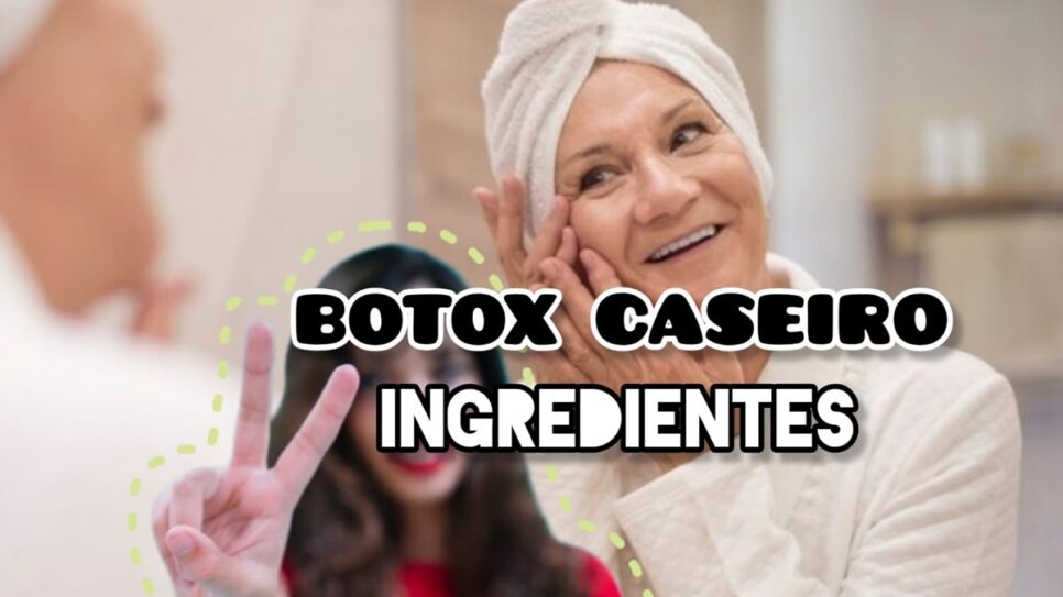 Receita de botox caseiro com apenas 2 ingredientes é o que você precisa conhecer agora (Fotos: Reprodução/ FreePik/ Montagem)