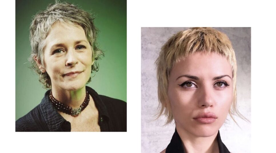 50 anos mulheres Corte curto com franja desconectada (Foto: Reprodução)