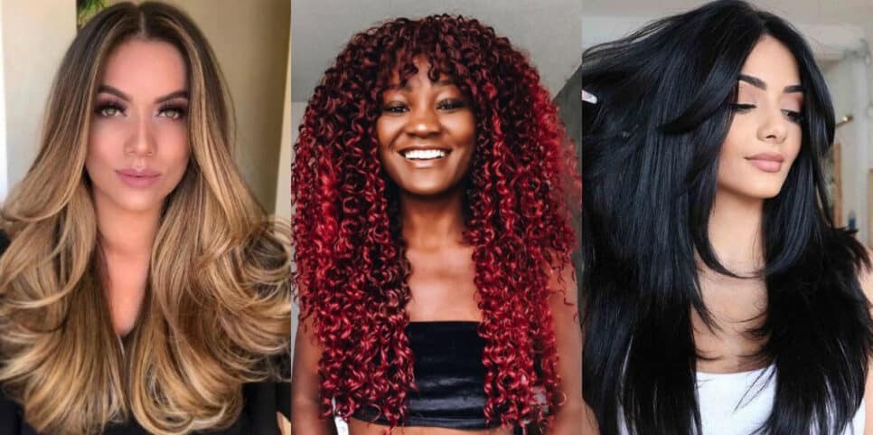 Conheça os melhores cortes de para cabelo longo (Foto: Reprodução/Montagem HoraDoBenefício)
