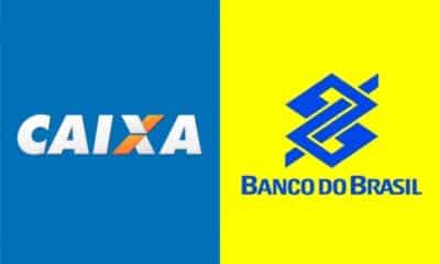 Caixa e Banco do Brasil (Foto: Montagem/ Divulgação) Poupança