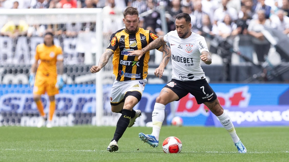 Novorizontino vence Corinthians por 3 a 1 no Paulistão 2024 (Foto: Reprodução/ Rebeca Melo/ Ag. Paulistão)