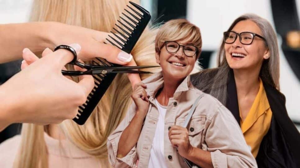 Senhoras maduras acima dos 50 podem renovar look e ficarem mais jovens; veja indicações no artigo (Fotos: Reprodução/ FreePik/ Montagem Gustavo Melo)