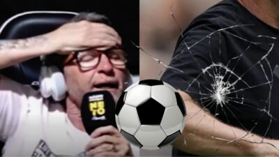 Neto fica indignado e crava demissão e dívida de clube (Fotos: Reprodução/ YouTube/ Ag. Corinthians/ Montagem)