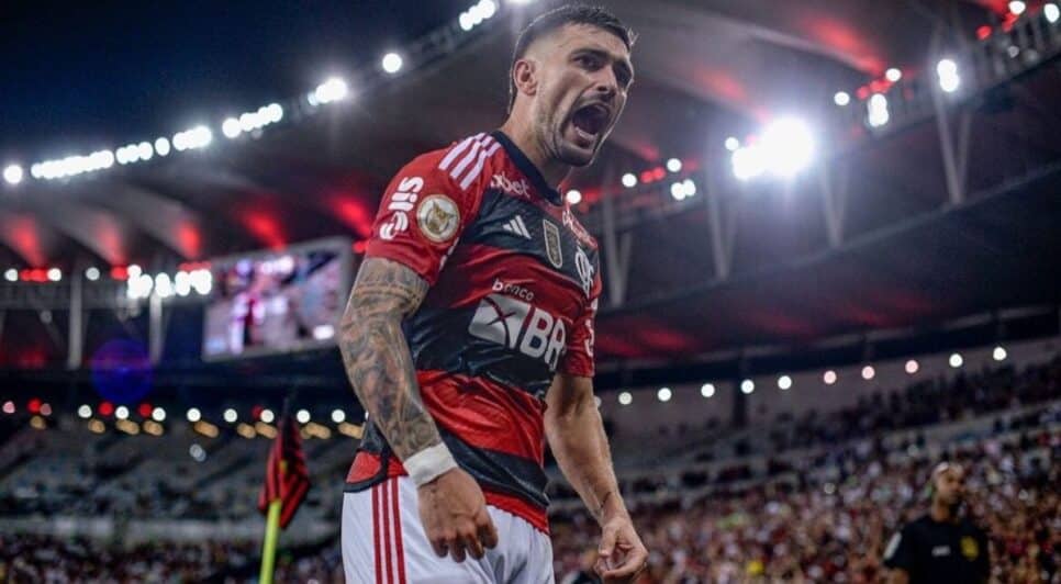 De Arrascaeta é alvo de compra de time mexicano e Flamengo impõe condição (Foto: Reprodução/ CRF)