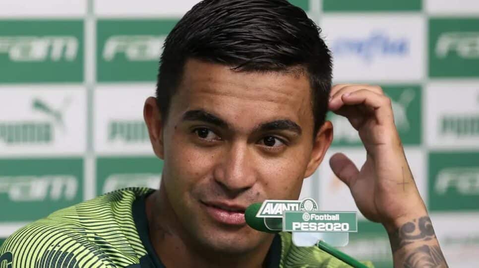 Endrick Dudu Jogos Palmeiras O craque em 2020, em coletiva de imprensa (Foto: Reprodução/ Cesar Greco/ SEP)