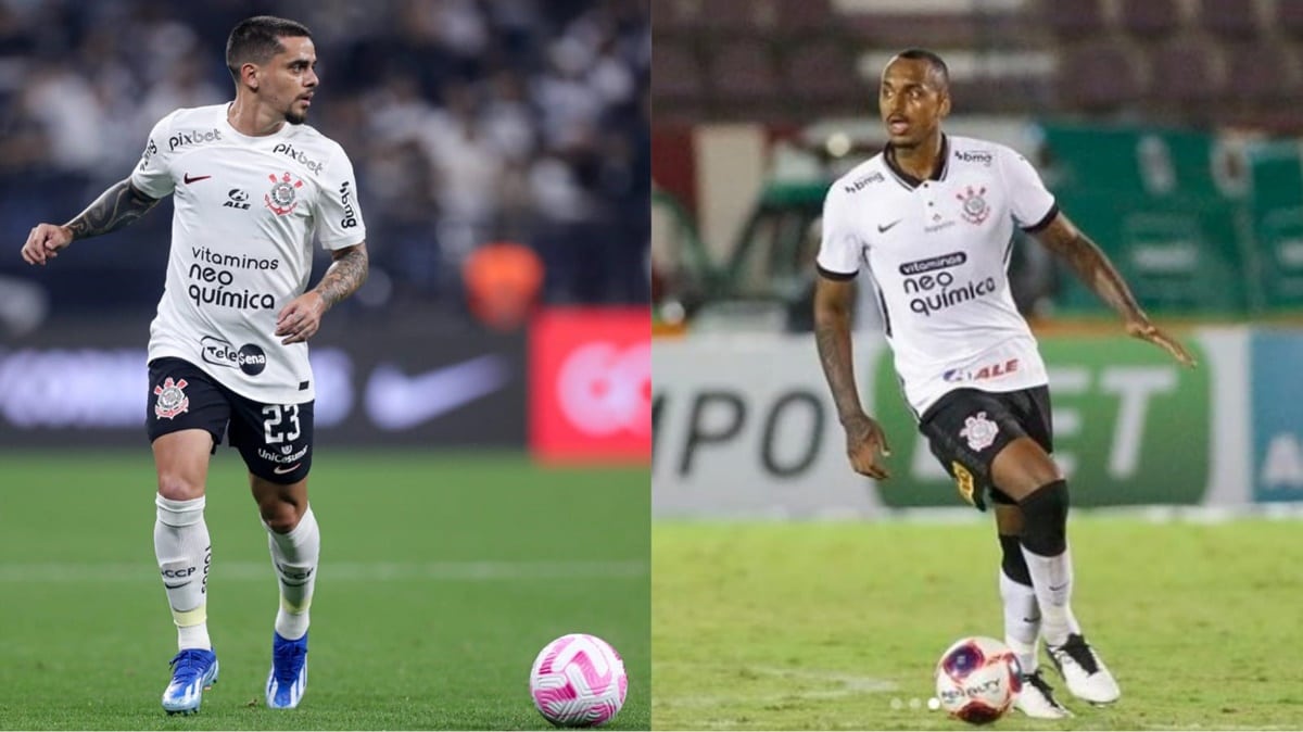 Fagner e Raul Gustavo levaram cartão amarelo e foram suspensos da partida do Paulistão (Fotos: Reprodução/ Rodrigo Coca/ Ag. Corinthians/ Instagram/ Montagem)