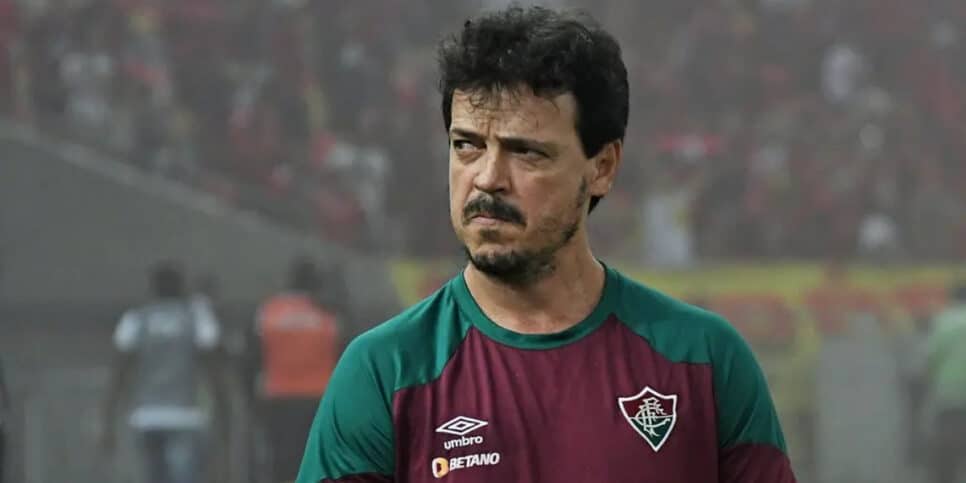 Fernando Diniz não esconde tristeza e fala sobre saída do Fluminense (Foto: Marcelo Gonçalves - FFC)