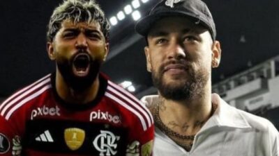 Imagem do post Gabigol e Neymar JUNTOS? Dupla dos sonhos de RIVAL do Flamengo tem planos SURPREENDENTES de NOVO cartola