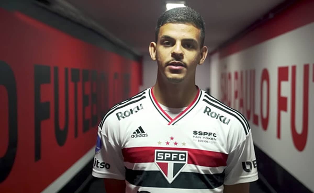 Gabriel Maioli é vendido pelo São Paulo (Foto: Reprodução/ Divulgação/ SPFC)