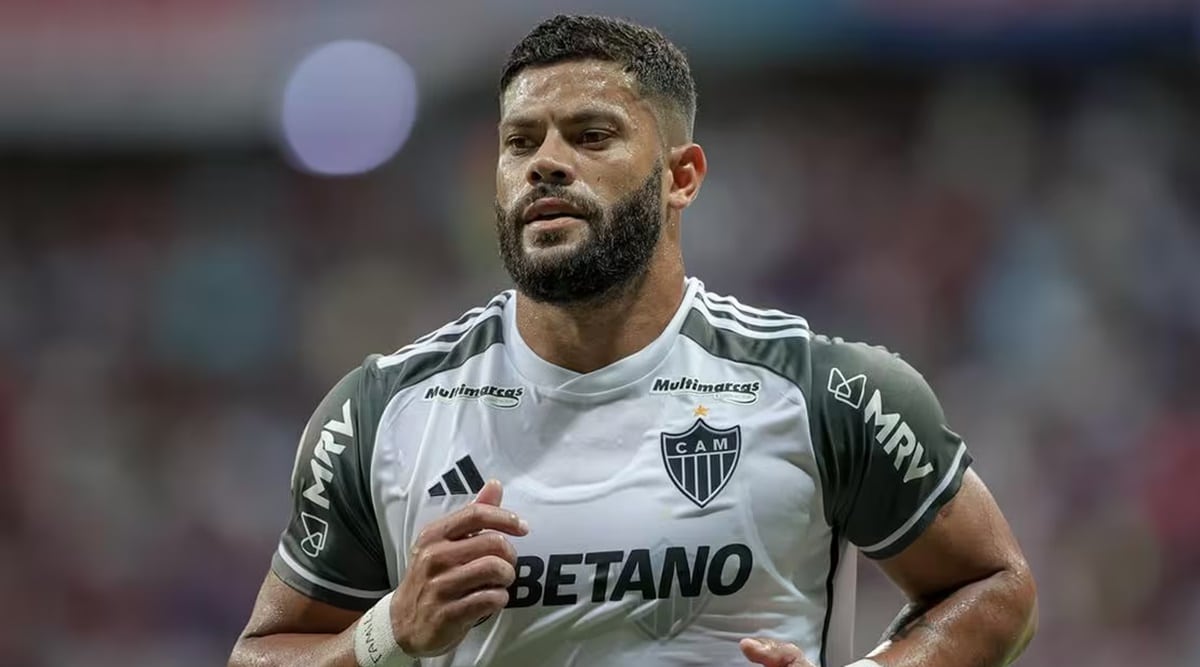 Hulk pretende renovar com o Galo (Foto: Reprodução/ Pedro Souza/ Atlético Mineiro)