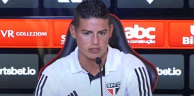 Imagem do post É oficial! James Rodríguez pede para sair, e São Paulo decide rescindir contrato às pressas