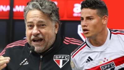 Imagem do post Casares é colocado contra a parede e verdade sobre SAÍDA de James Rodriguez do São Paulo é CONFIRMADA (02)