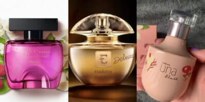 Conheça os perfumes femininos que te farão exalar elegância (Foto: Reprodução/Montagem HoraDoBenefício)