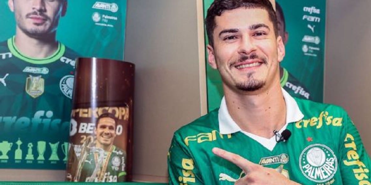 Palmeiras revelou a contratação do meia Rômulo, do Novorizontino