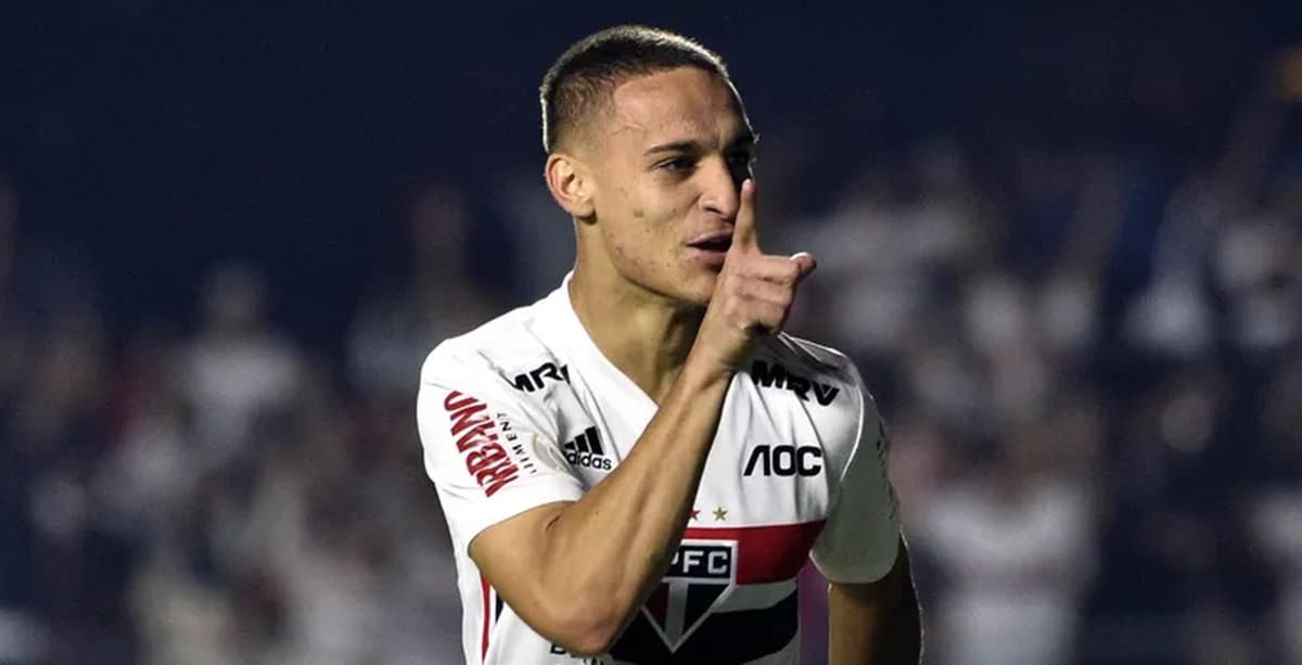 Jogos do São Paulo não terão volta de Antony por enquanto (Foto: Reprodução/ Divulgação/ SPFC)